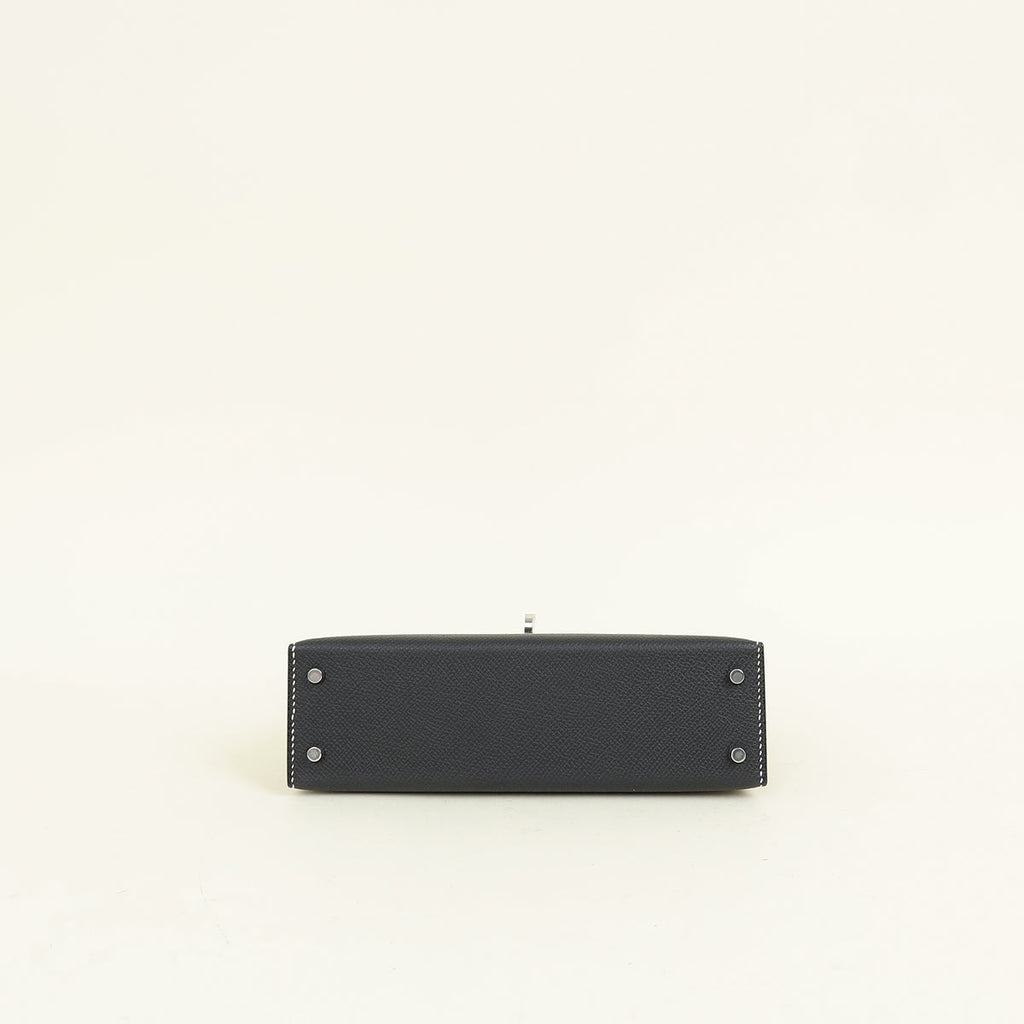 Hermes Noir HSS Mini Kelly Bag