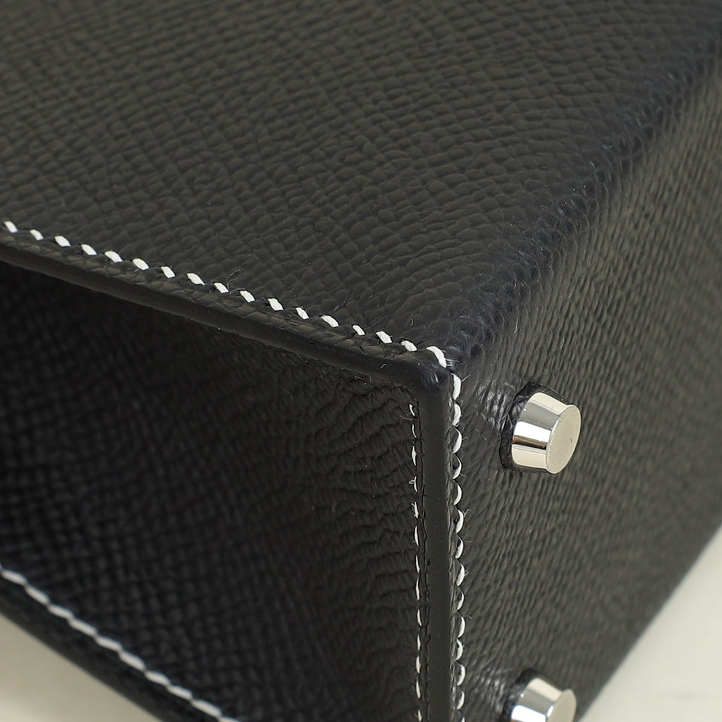 Hermes Noir HSS Mini Kelly Bag
