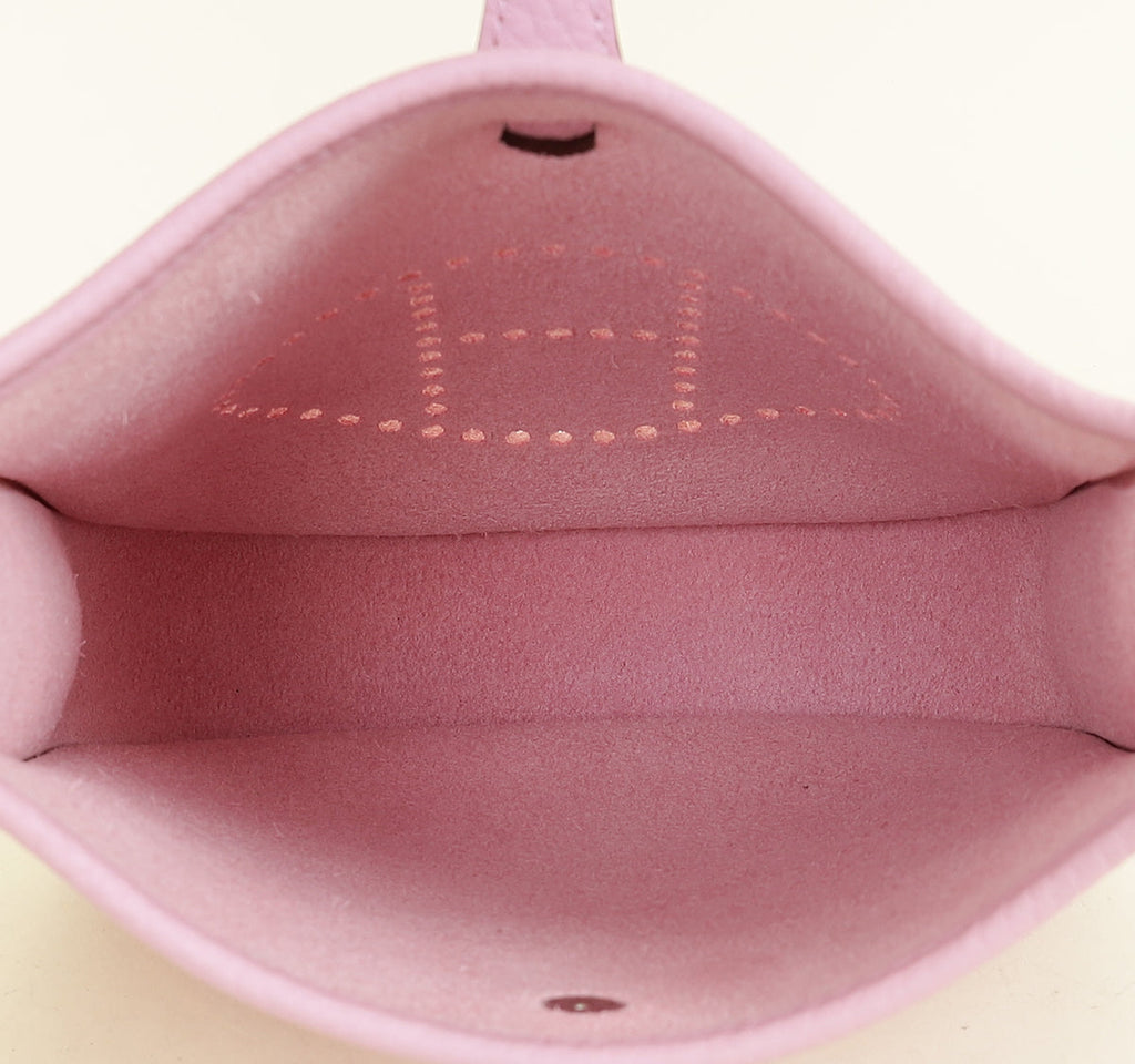Hermes Mauve Sylvestre Evelyne TPM Bag