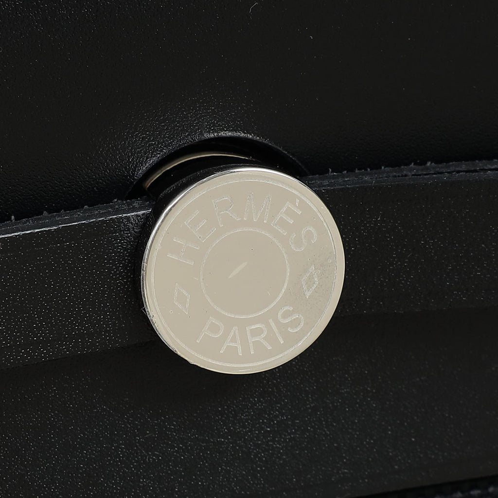 Hermes Noir Herbag Zip 20 Bag