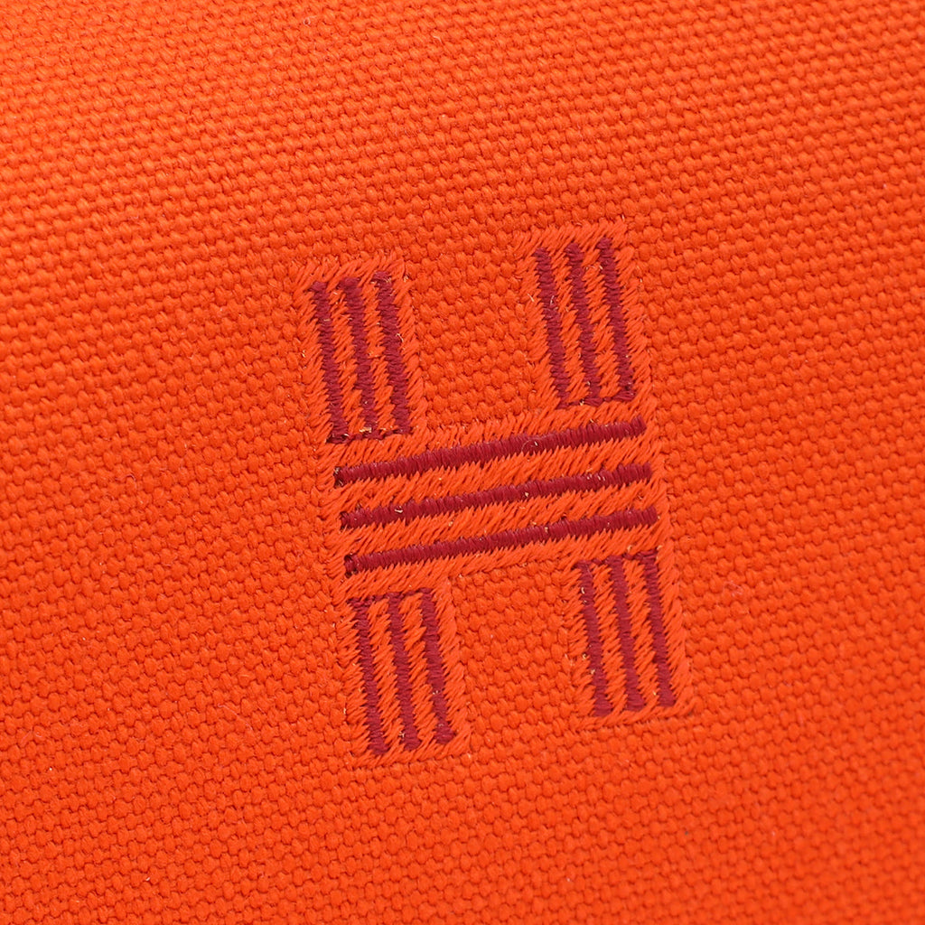Hermes Orange Feu Bride-A-Brac Small Case