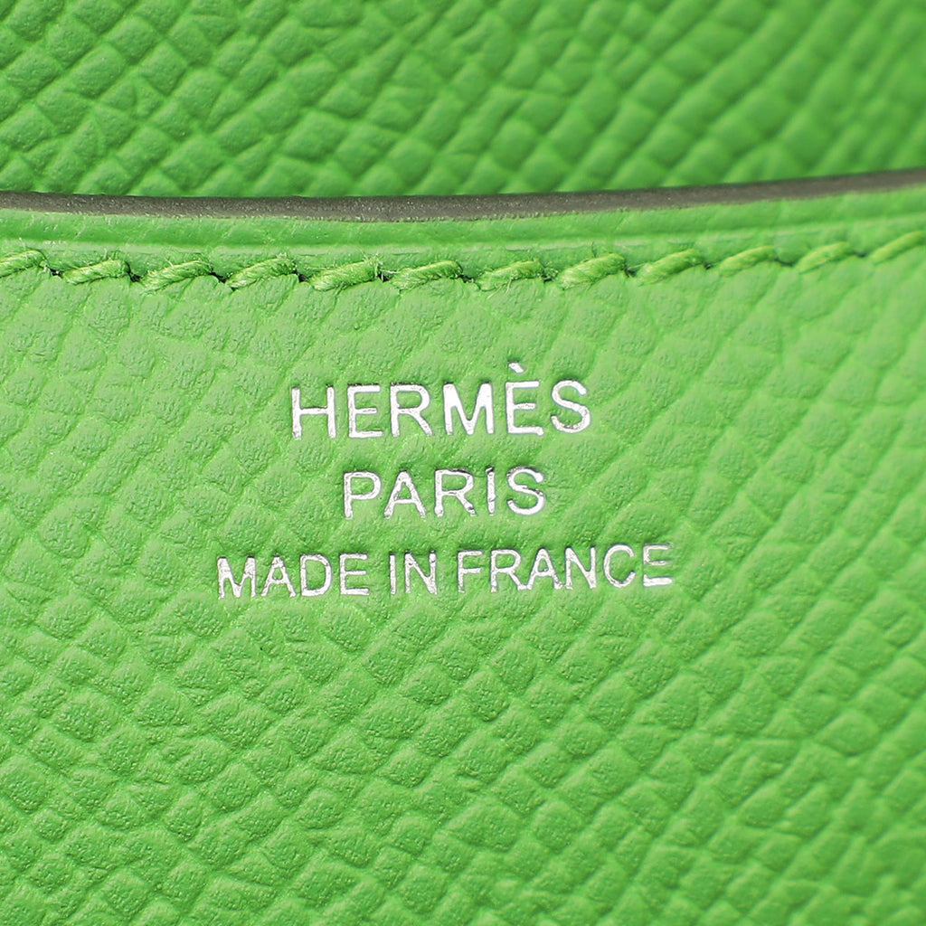 Hermes Vert Yucca Constance III 18 Bag