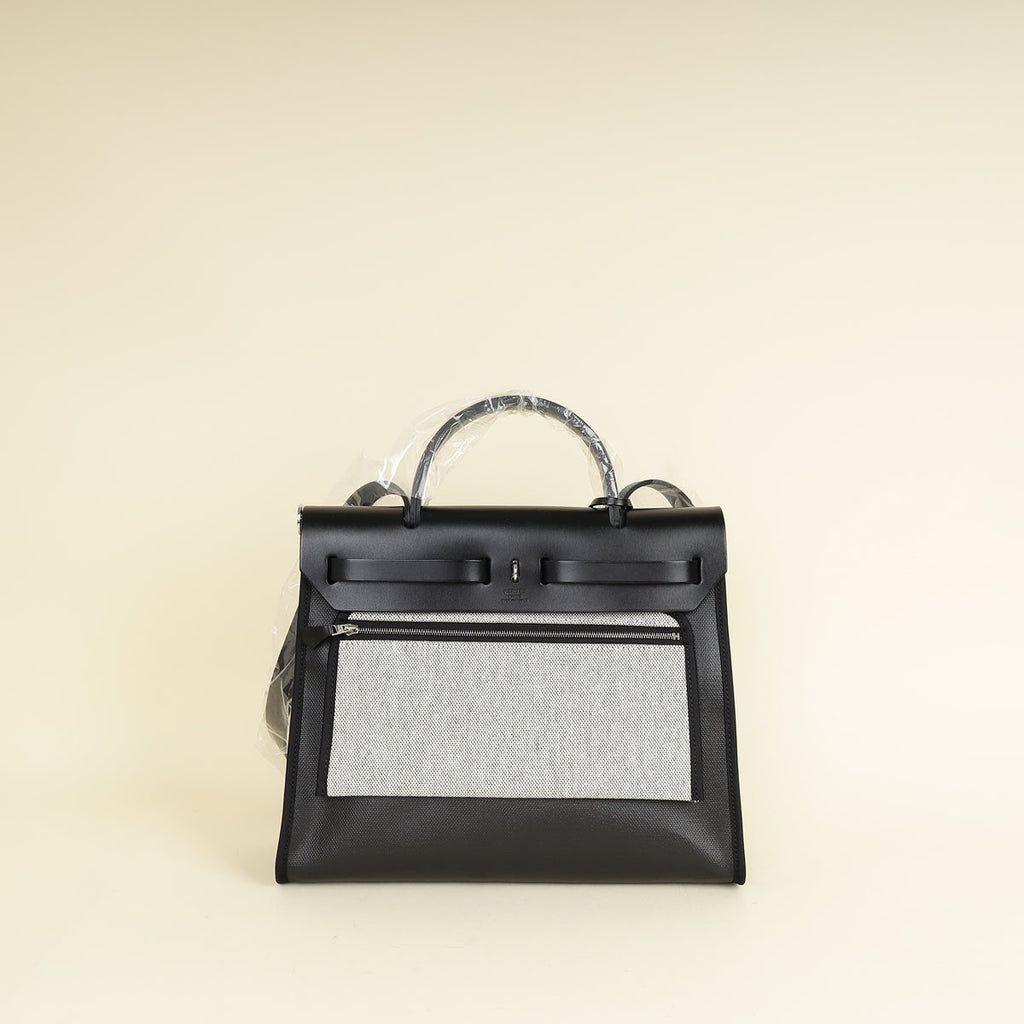 Hermes Bicolor Herbag Zip 31 PM Bag