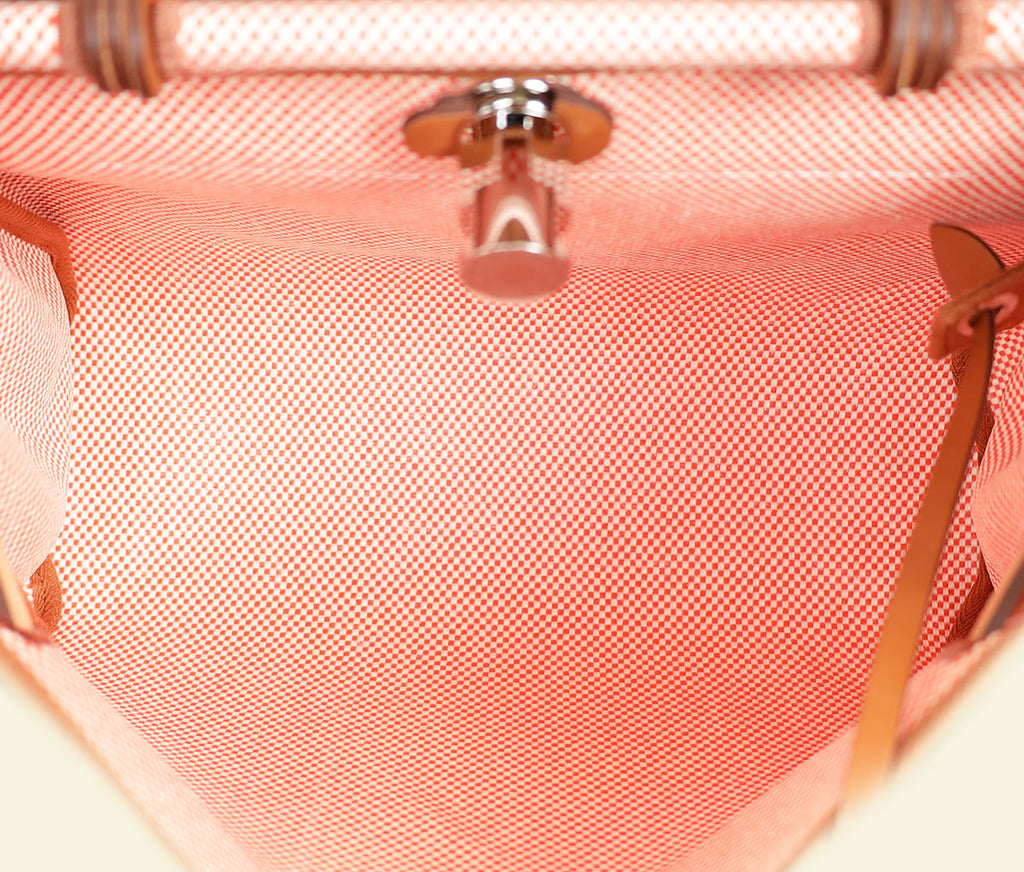 Hermes Tricolor Herbag Zip 31 Retourne Criss Viking Quadrille Bag