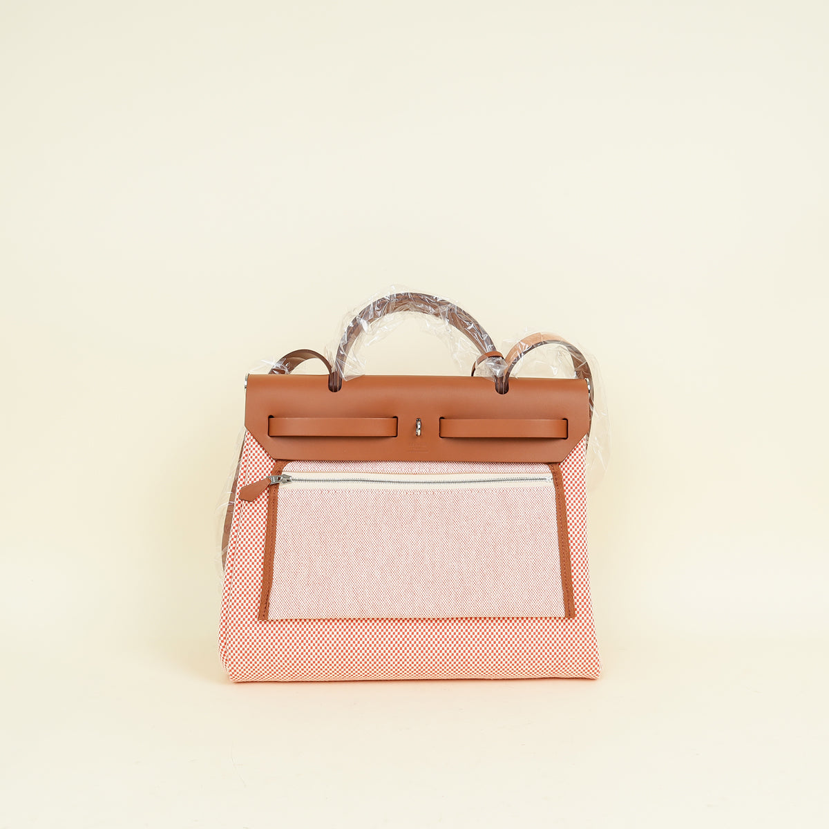 Hermes Tricolor Herbag Zip 31 Retourne Criss Viking Quadrille Bag