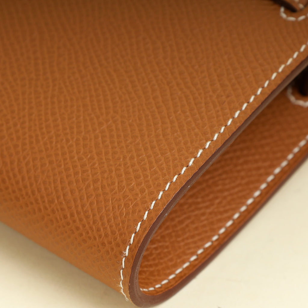 Hermes Gold Kelly To Go Wallet