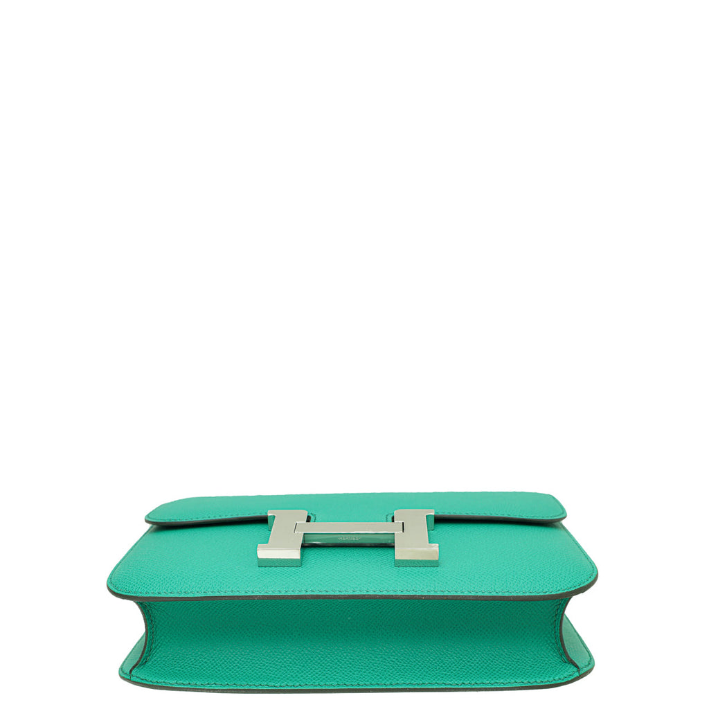 Hermes Vert Jade Re-Edition Constance 24 Bag
