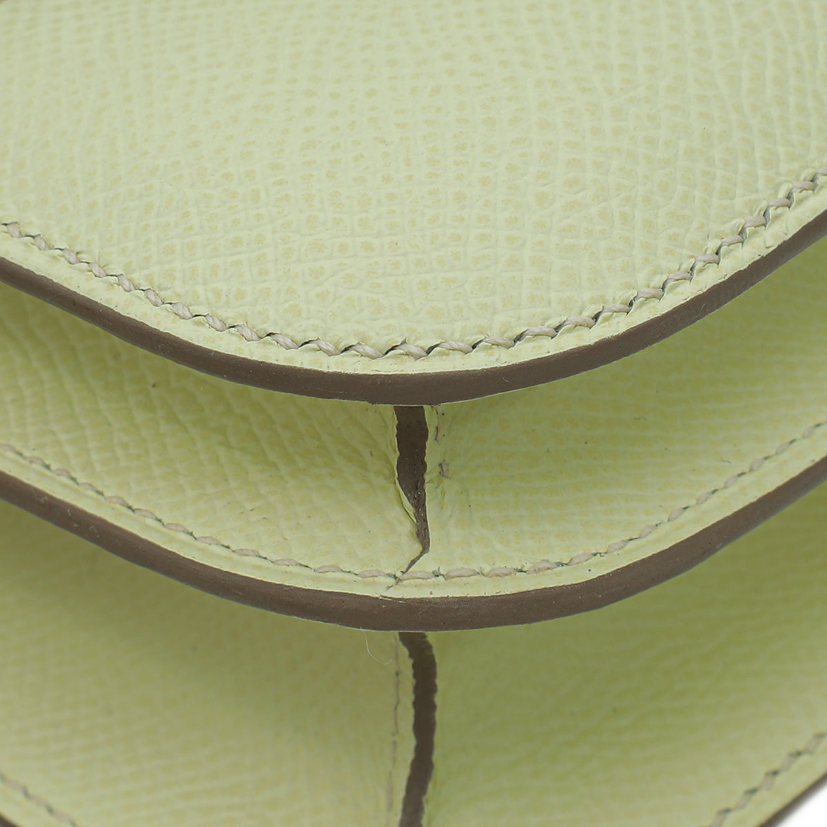 Hermes Jaune Milton Constance III 18 Re-Edition Mini Bag