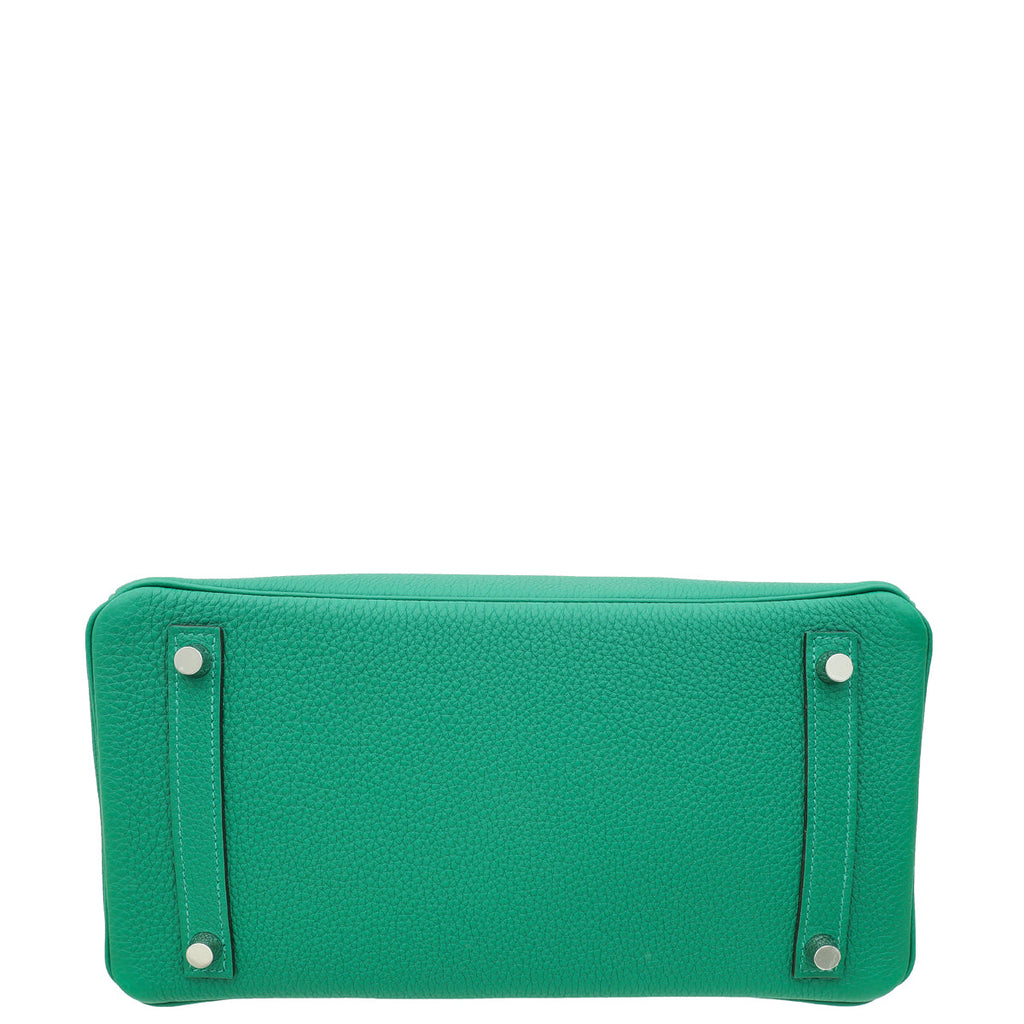 Hermes Vert Jade Birkin 30 Bag