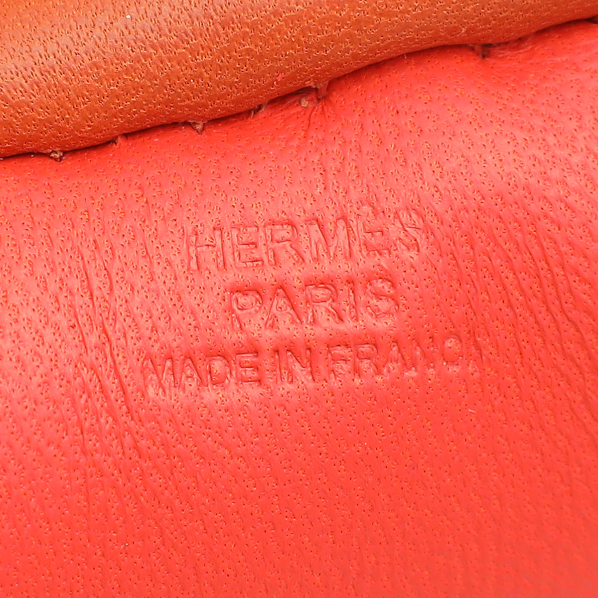 Hermes Tricolor GriGri Rodeo GM Bag Charm