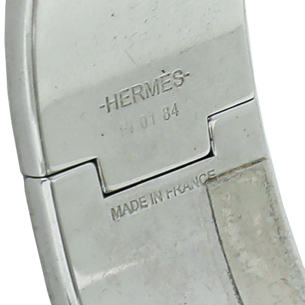 Hermes Noir Clic Clac H GM Bracelet