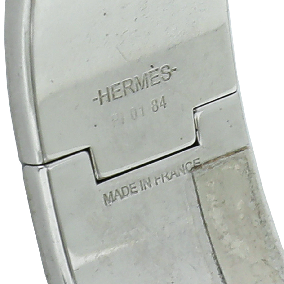 Hermes Noir Clic Clac H GM Bracelet