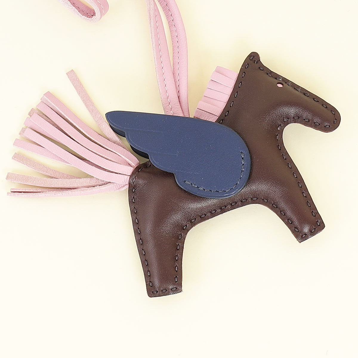 Hermes Tricolor Grigri Rodeo Pegase Bag Charm