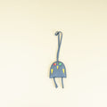 Hermes Bicolor Petit H Hibouton Bag Charm