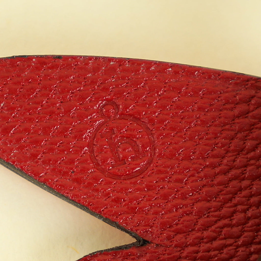 Hermes Bicolor Petit H Winged Car Bag Charm