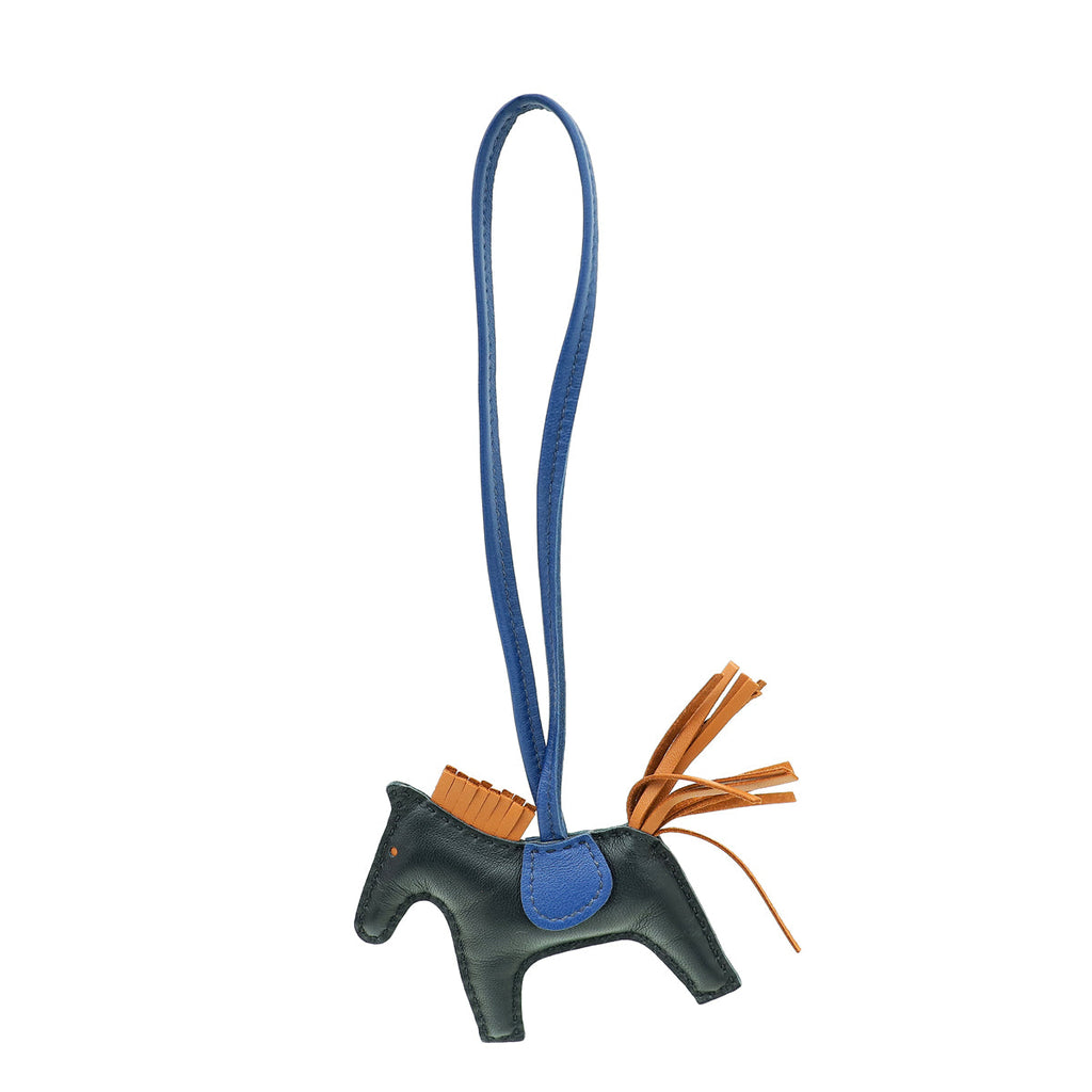 Hermes Tricolor Grigri Rodeo PM Bag Charm