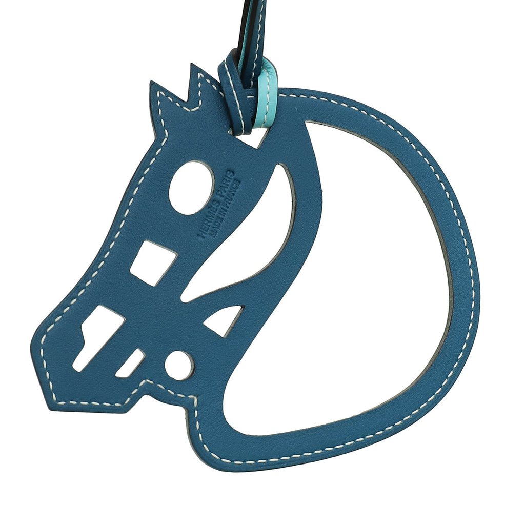 Hermes Bicolor Swift Paddock Cheval Bag Charm
