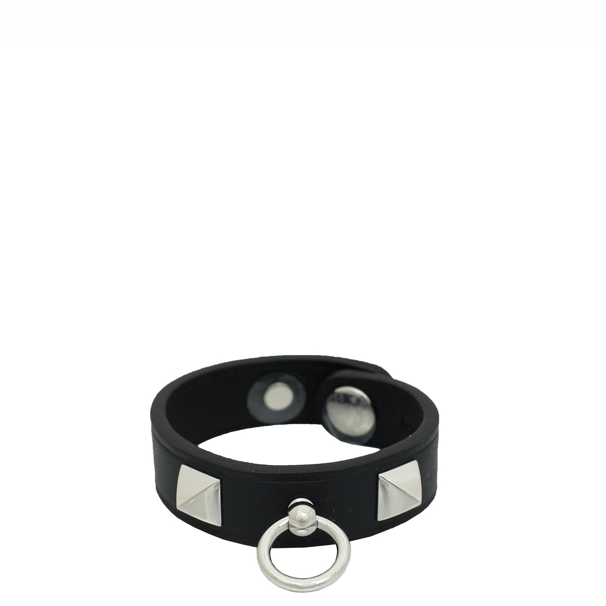 Hermes Noir Rivale Glove Swift Clip