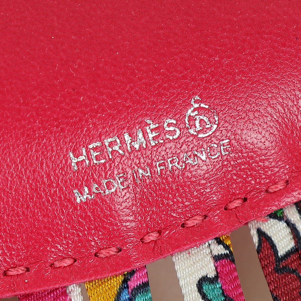 Hermes Rose Pourpre Petit h Cloud Charm