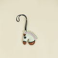 Hermes Tricolor Geegee Camail Bag Charm