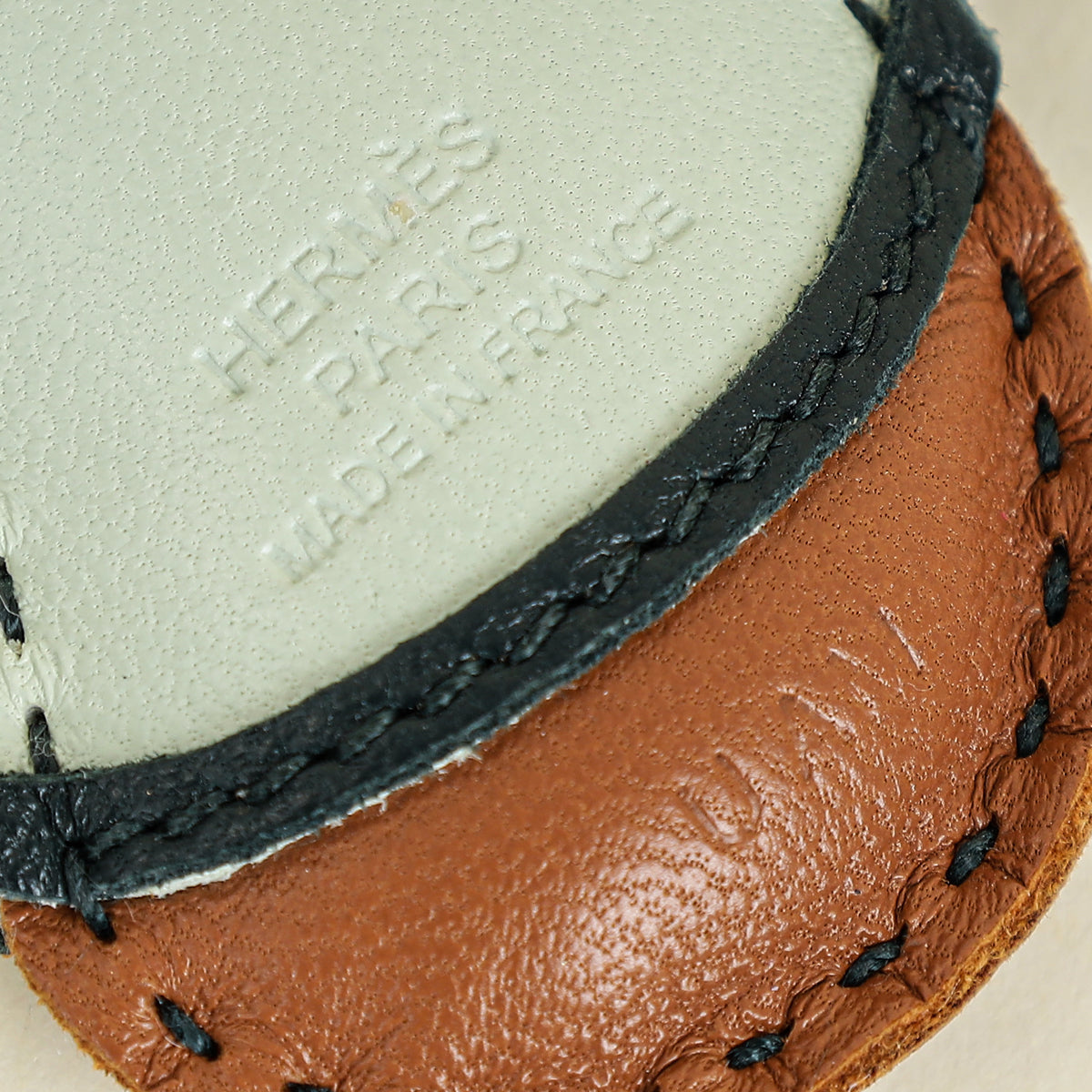 Hermes Tricolor Geegee Camail Bag Charm
