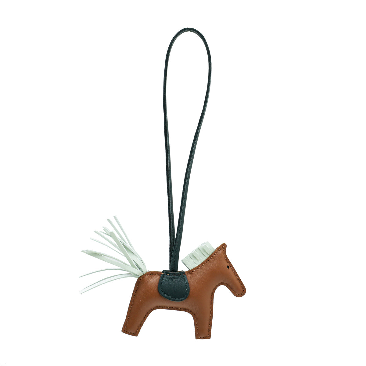 Hermes Tricolor Rodeo Bag Charm PM