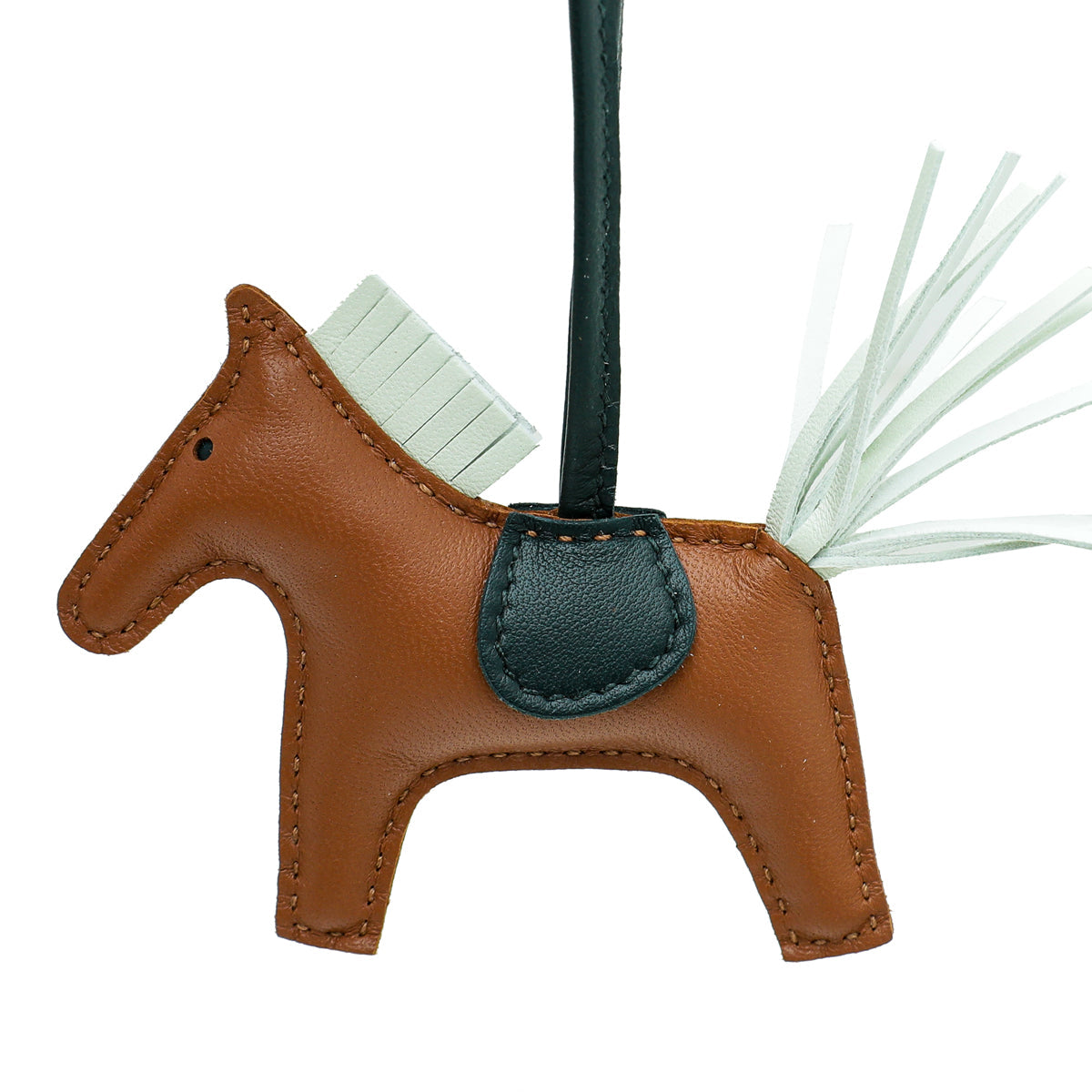 Hermes Tricolor Rodeo Bag Charm PM