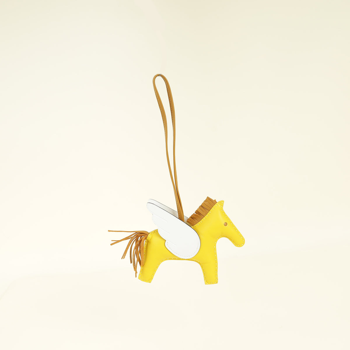 Hermes Tricolor Grigri Rodeo Pegase MM Bag Charm