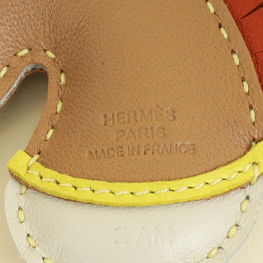 Hermes Tricolor GeeGee Bag Charm