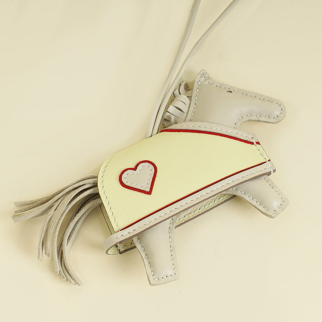 Hermes Tricolor Rodeo Robeo Coeur PM Charm