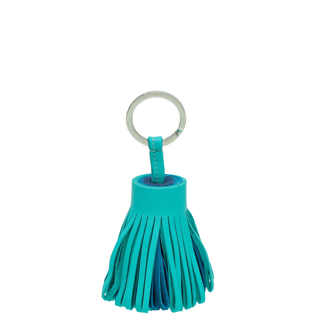 Hermes Bicolor Carmen Tassel Key Holder