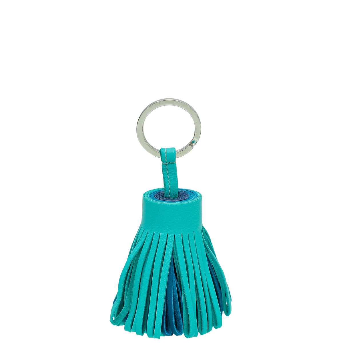 Hermes Bicolor Carmen Tassel Key Holder
