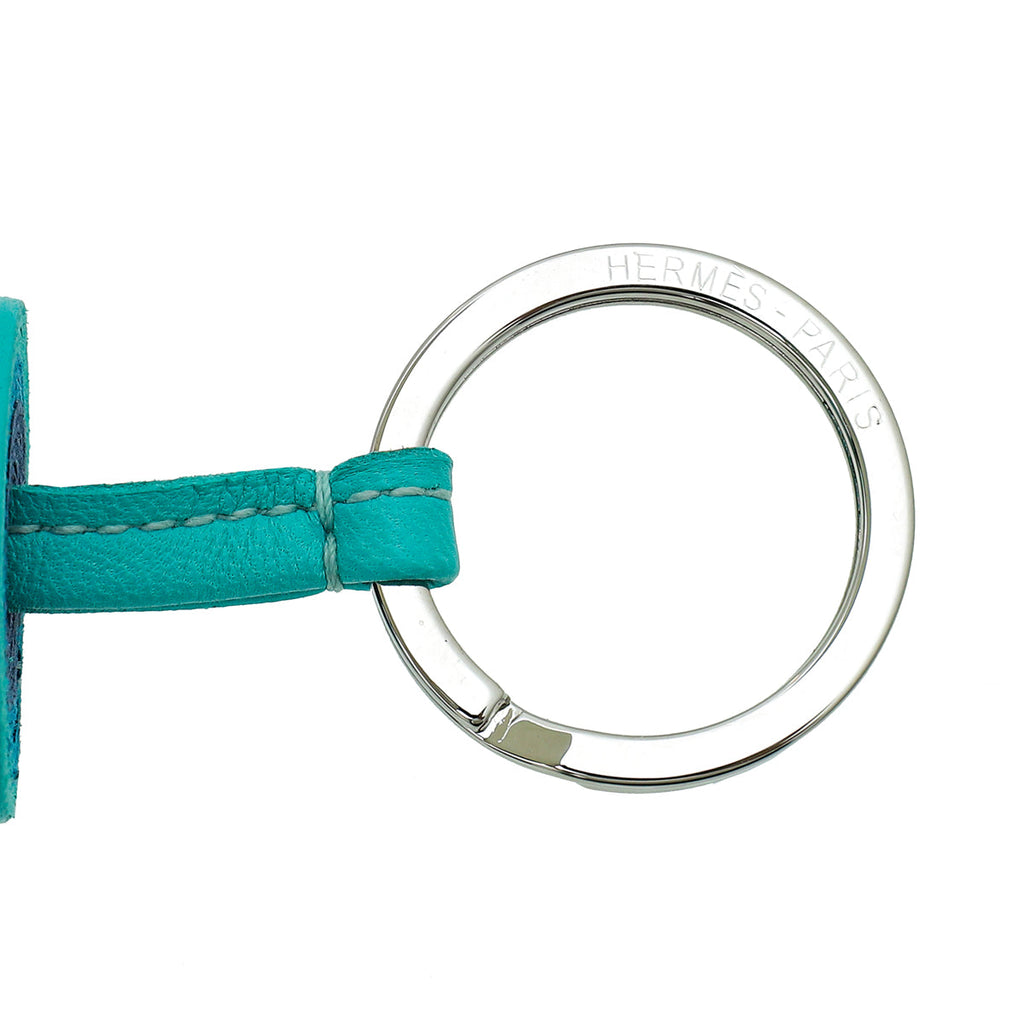 Hermes Bicolor Carmen Tassel Key Holder