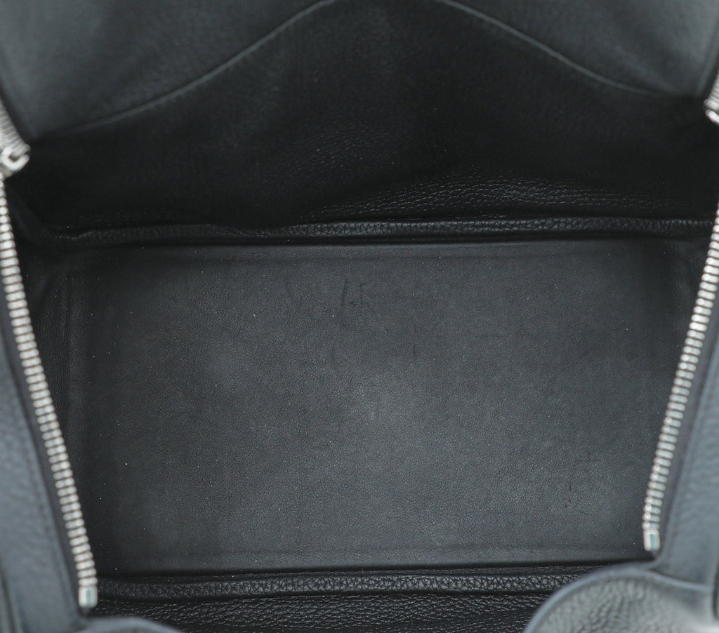 Hermes Noir Lindy 30 Bag