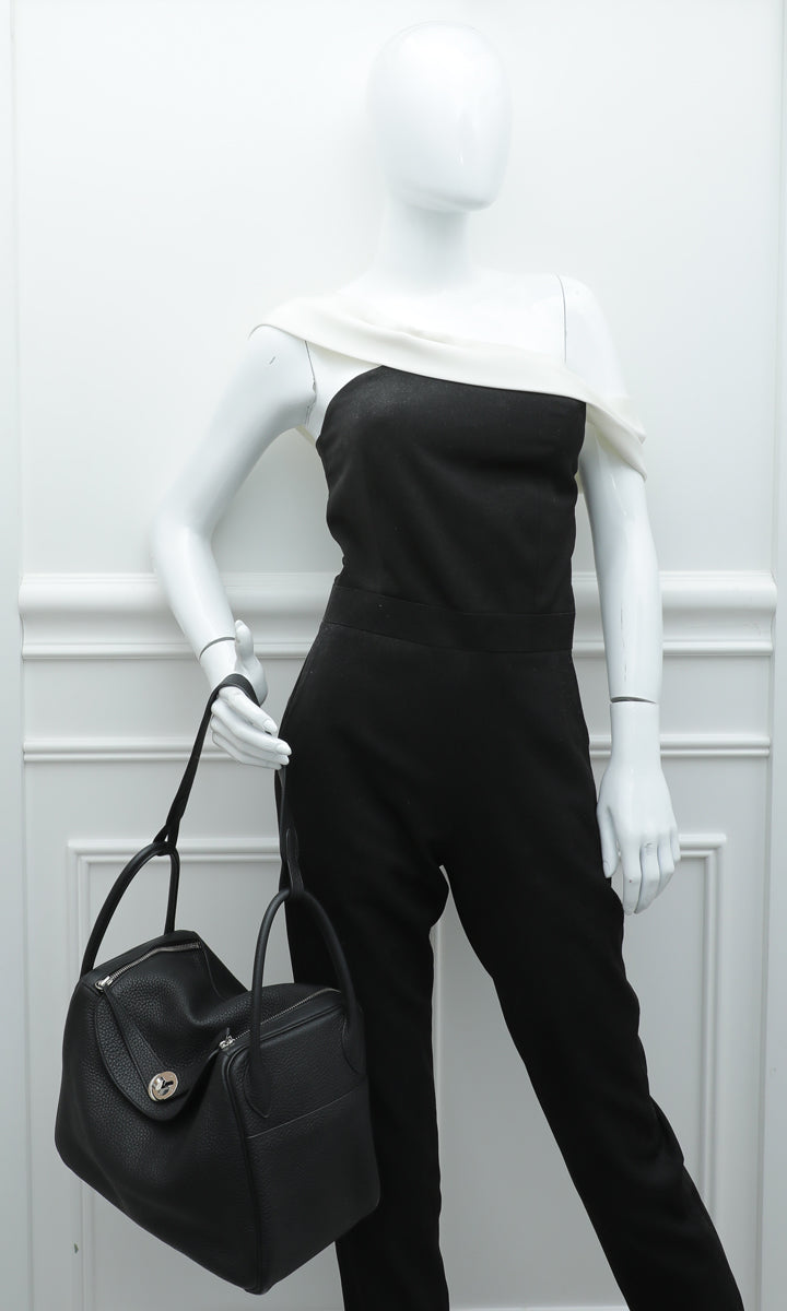 Hermes Noir Lindy 30 Bag