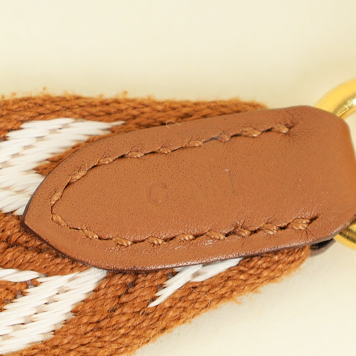 Hermes Bicolor 25 mm Bag Strap