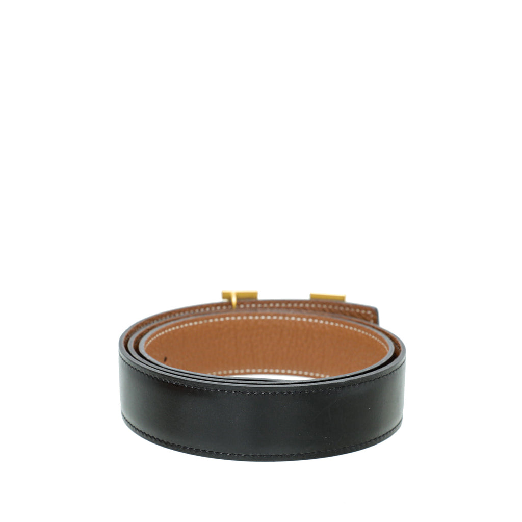 Hermes Bicolor H Buckle Reversible 32mm Belt