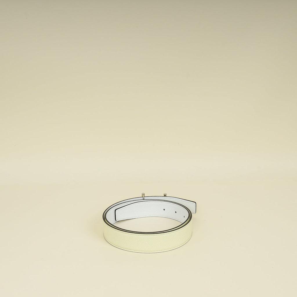 Hermes Bicolor Reversible H Hisseo Buckle 32mm Belt