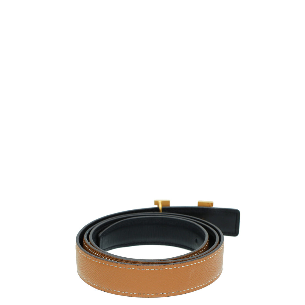Hermes Bicolor H Buckle Reversible 24mm Belt
