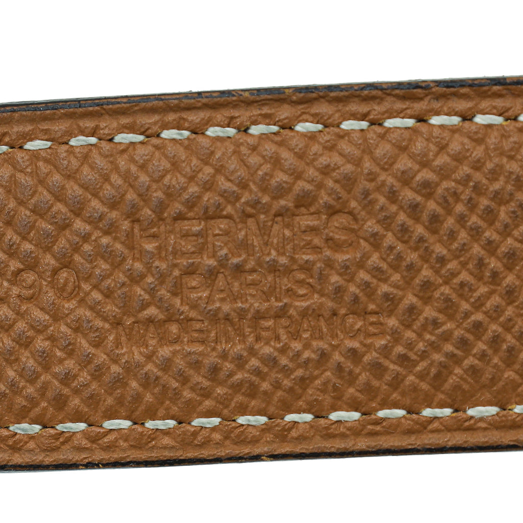 Hermes Bicolor H Buckle Reversible 24mm Belt