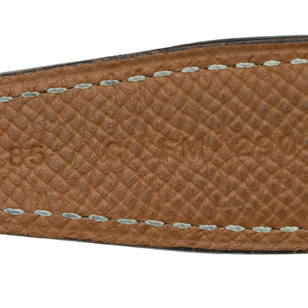 Hermes Bicolor H Buckle Reversible 24mm Belt