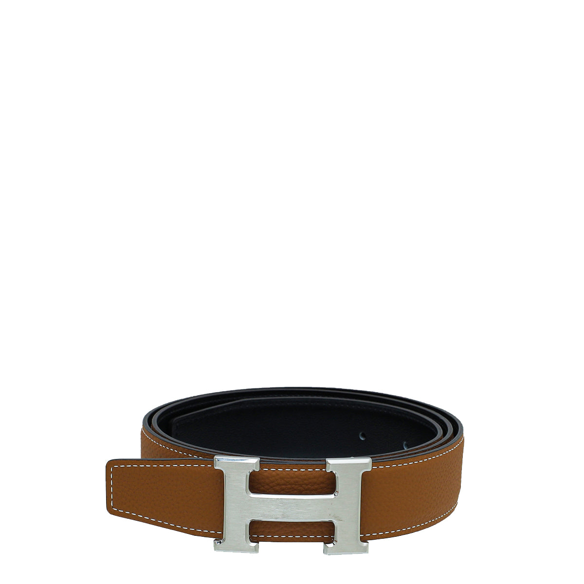 Hermes Bicolor Reversible Constance H Buckle Belt