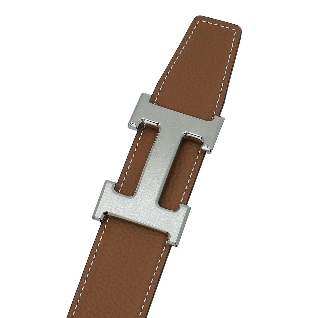 Hermes Bicolor Reversible Constance H Buckle Belt