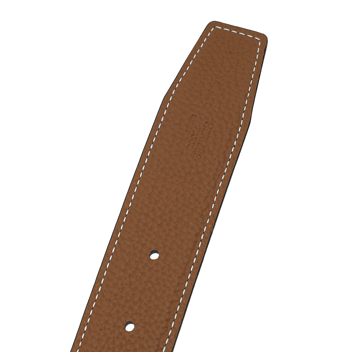 Hermes Bicolor Reversible Constance H Buckle Belt