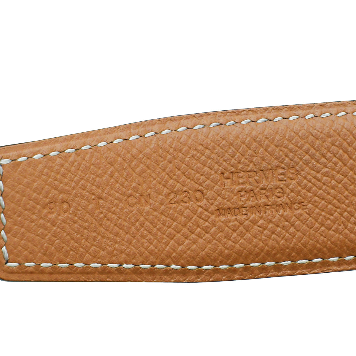Hermes Bicolor Reversible Constance H Belt