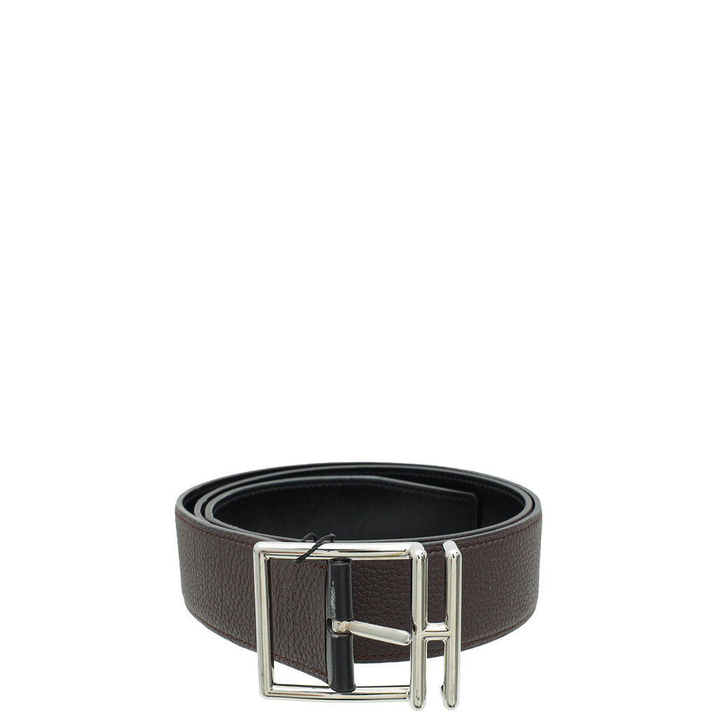 Hermes Bicolor Nathan 40 Box Belt