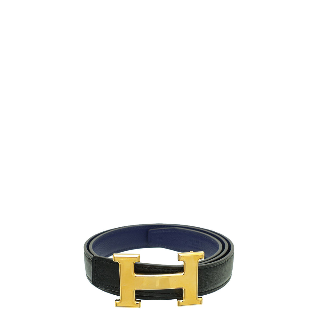 Hermes Bicolor Constance Mini Buckle Reversible 24mm Belt