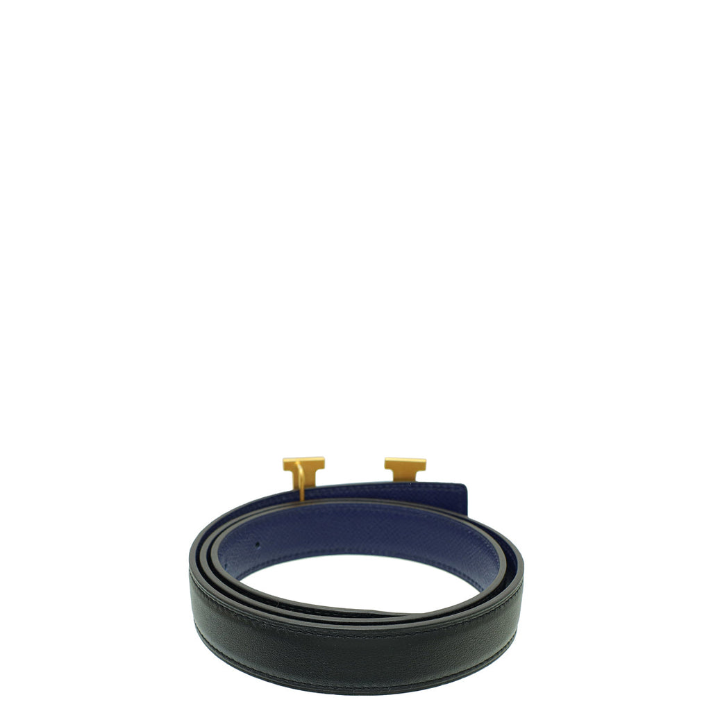 Hermes Bicolor Constance Mini Buckle Reversible 24mm Belt