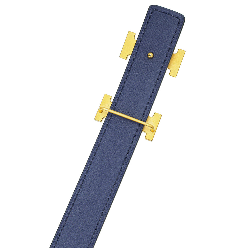 Hermes Bicolor Constance Mini Buckle Reversible 24mm Belt