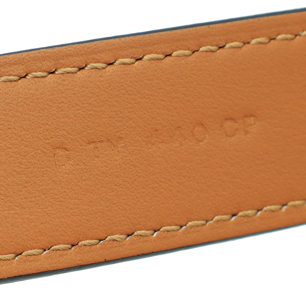 Hermes Rose Pourpre Collier de Chien Adjustable 24mm Belt